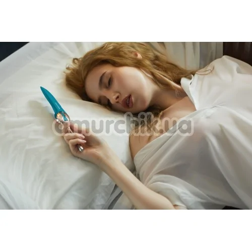 Вибратор Knight Jenay Flowers & Sword, зеленый