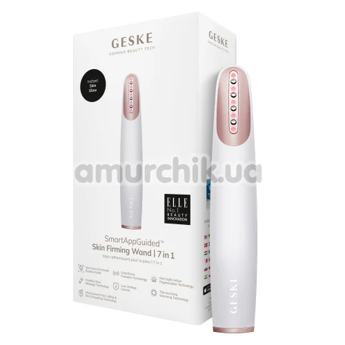 Лифтинг-массажер для лица Geske Skin Firming Wand 7 in 1, кремовый