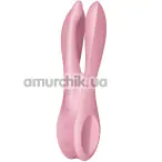 Клиторальный вибратор Satisfyer Threesome 1, розовый - Фото №1