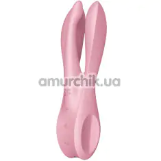 Кліторальний вібратор Satisfyer Threesome 1, рожевий - Фото №1