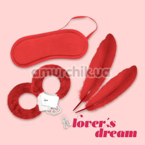 Бондажный набор Crushious Lover's Dream, красный