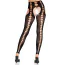 Колготки Leg Avenue Seamless Opaque Footless Suspender Hose, черные - Фото №3