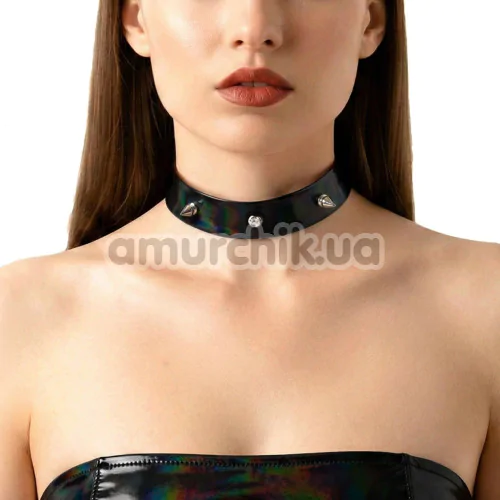 Чокер Art of Sex Mistress Holographic, чорний