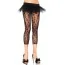 Леггинсы Leg Avenue Sweetheart Net Footless Tights (модель 7309), черные - Фото №1