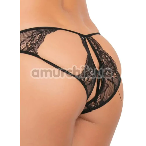 Комплект With Love Half Cup Bra 2 Pc Set, черный: бюстгальтер + трусики