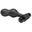 Анальная пробка с вибрацией MR Play Super Rower Silicone Vibrating Anal Plug, черная - Фото №5