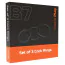 Набор из 3 эрекционных колец Men's Play Set of 3 Cock Rings B7, черный - Фото №7