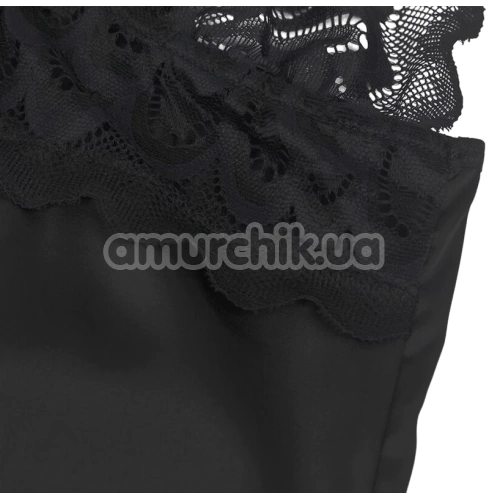 Комплект Star Night Dentelle Set, черный: пеньюар + трусики