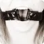 Кляп зі змінними кільцями Sinful O - Ring Mouth Gag, чорний - Фото №6