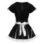 Костюм горничной Black Level Vinyl Maid's Dress, черный - Фото №5