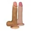 Фаллоимитатор Dual-Layered Silicone Nature Cock LV4005, телесный - Фото №7