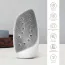 Щетка для лица Geske Sonic Thermo Facial Brush & Face-Lifter 8 in 1, белая - Фото №9