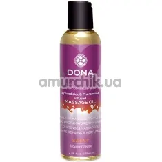 Массажное масло Dona Let Me Tease You Massage Oil Sassy Tropical Tease - дразнящие тропики, 110мл - Фото №1