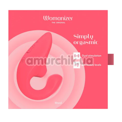 Вибратор Womanizer Blend, розовый