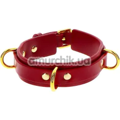 Нашийник Taboom D-Ring Collar Deluxe, червоний - Фото №1