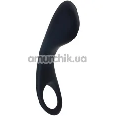 Стимулятор простати Lovetoy Silicone Ass-Gasm Prostate Prober, чорний - Фото №1