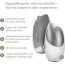 Ультразвуковая щетка для лица Geske Sonic Thermo Facial Brush 6 in 1, белая - Фото №7