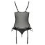 Комплект Passion Free Your Senses Nessy Corset, черный: корсет + трусики - Фото №4