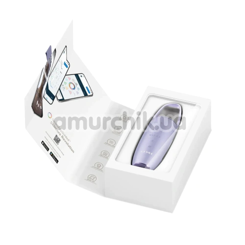 Микротоковый скрабер для кожи лица Geske MicroCurrent Skin Scrubber & Blackhead Remover 9 in 1, сиреневый