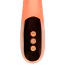 Вібратор Loveline Ultra Soft Silicone Rabbit Vibrator, помаранчевий - Фото №5