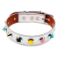 Нашийник Behave! Luxury Fetish Collar With Thorns, білий - Фото №1