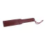 Шльопалка Liebe Seele Wine Red Dual Sensation Leather Spanking Paddle, бордова - Фото №4