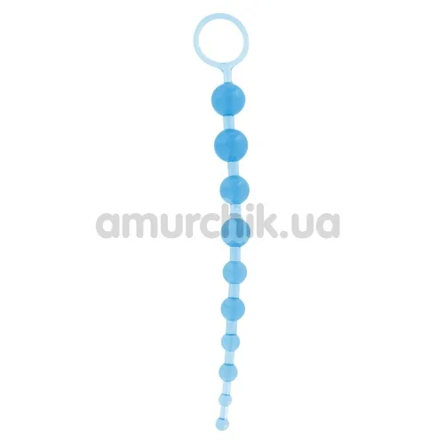 Анальне намисто Thai Toy Beads блакитне - Фото №1