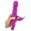 Вібратор Julie Lovetoys Thrusting Rabbit, рожевий - Фото №4