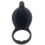 Віброкільце Silicone Love Ring Dolphin, чорне - Фото №1