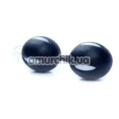 Вагінальні кульки Boss Series Smartballs, чорні - Фото №1