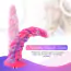 Фалоімітатор-насадка Hismith Awl Silicone Dildo, рожевий - Фото №5