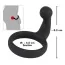 Эрекционное кольцо со стимулятором простаты Black Velvets Cock Ring, черное - Фото №10