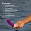 Вибратор Lelo Gigi 3 Deep Rose (Лело Джиджи 3 Дип Роуз), пурпурный - Фото №11
