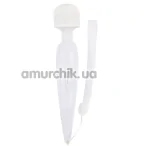 Універсальний вібромасажер M-Mello Mini Magic Massager, білий - Фото №1