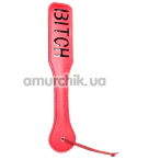 Шльопалка DS Fetish Paddle Bitch, червона - Фото №1