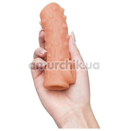 Насадка на пеніс Kokos Nude Sleeve NS 002-S, тілесна