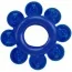 Набор из 4 эрекционных колец Get Lock Cock Rings Set, синий - Фото №5