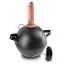 Сидіння любові King Cock Vibrating Mini Sex Ball, чорне - Фото №1