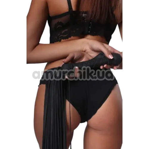 Флоггер Candy Hero Flog 35-55 Leather, черный