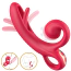 Вібратор Sweet Play Tongue-Flipping Vibrator А4, червоний - Фото №6