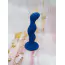 Анальна пробка Loveshop Silicone Super Wavy Plug S, синя - Фото №4