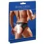 Труси чоловічі з відкритими сідницями Svenjoyment Underwear Jock 2120216, чорно-червоні - Фото №5
