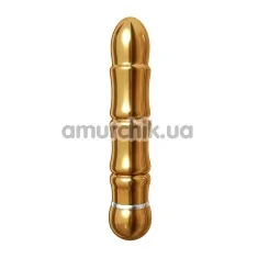 Вибратор Pure Aluminium Medium, золотой - Фото №1