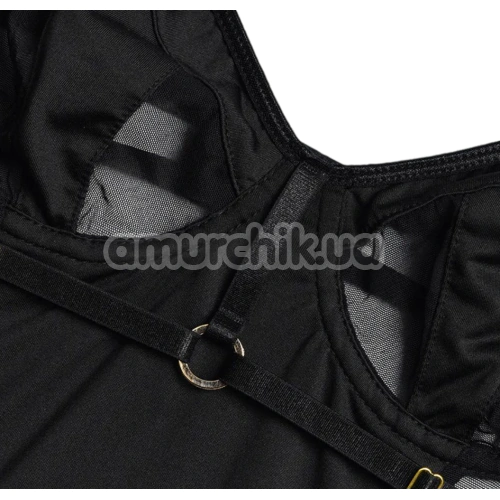 Боді Star Night Going Out Mesh Teddy, чорне