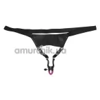Трусики с зажимом для клитора Bad Kitty Naughty Toys Clit Clamp With Slip, черные - Фото №1