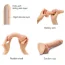 Фалоімітатор Strap-On-Me Sliding Skin Realistic Dildo S, тілесний - Фото №4