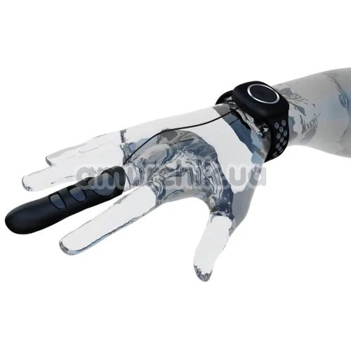Вибронапалечник Adrien Lastic Exploring Senses Touche Finger Vibrator, чёрный