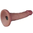 Вібратор Lovetoy Dual Density Power Cock 6, коричневий - Фото №6