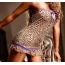 Комбинация Leopard-Purple Lace Tube Dress - Фото №2