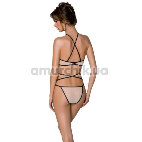 Комплект Passion Free Your Senses Chika Set, белый: бюстгальтер + трусики
